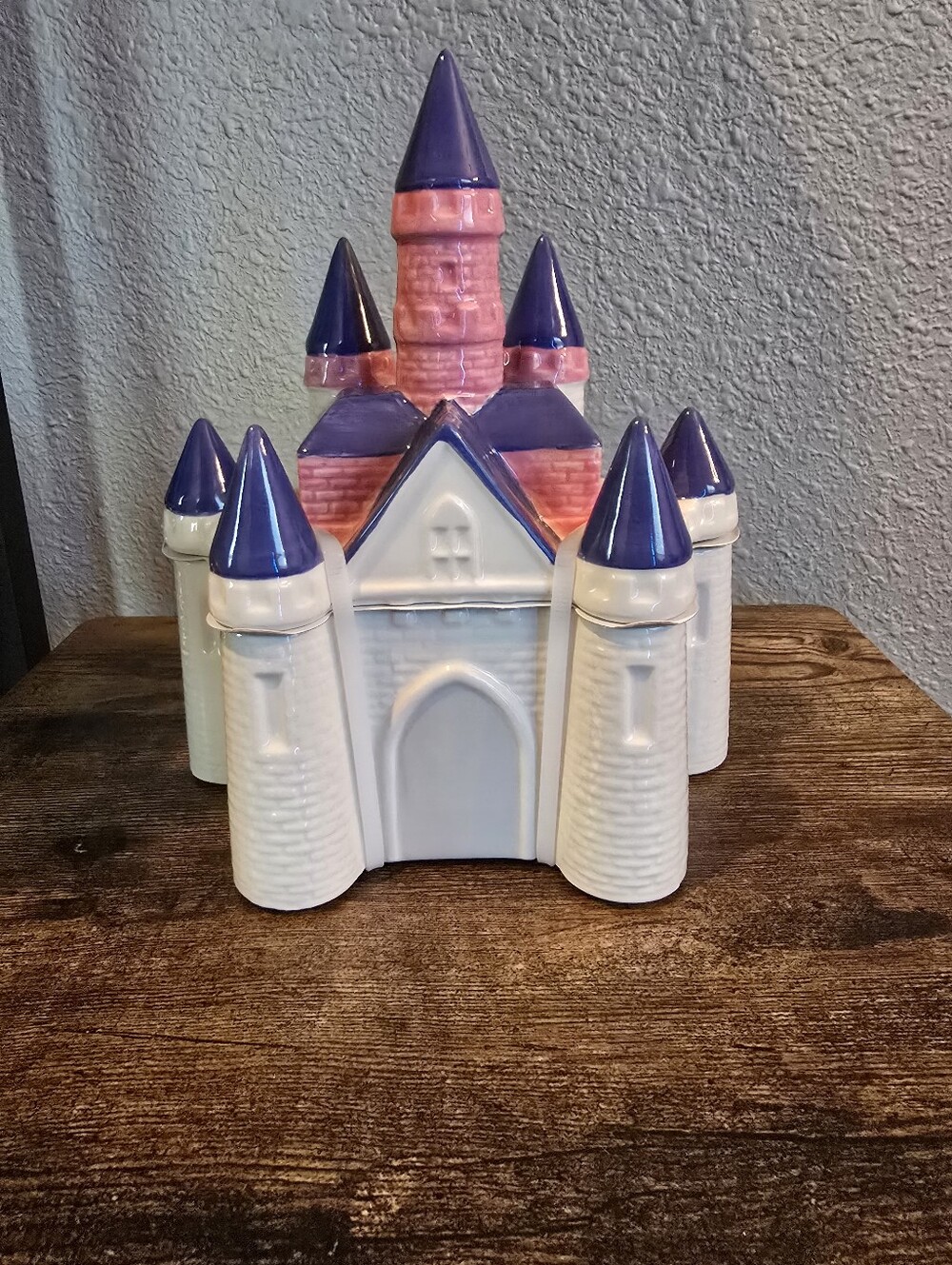 Disneyland Sleeping Beauty Castle Cookie Jar New